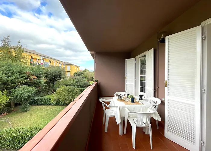 Il Gabbiano Bilocale Con Piscina, Garage E A/c. ロアーノ
